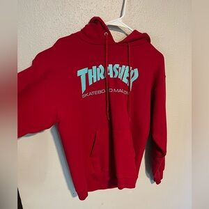 Red Thrasher Hoodie